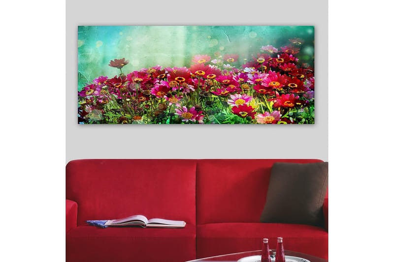 Canvastavla YTY Floral & Botanical Flerfärgad - 120x50 cm - Inredning - Tavlor & konst - Canvastavlor