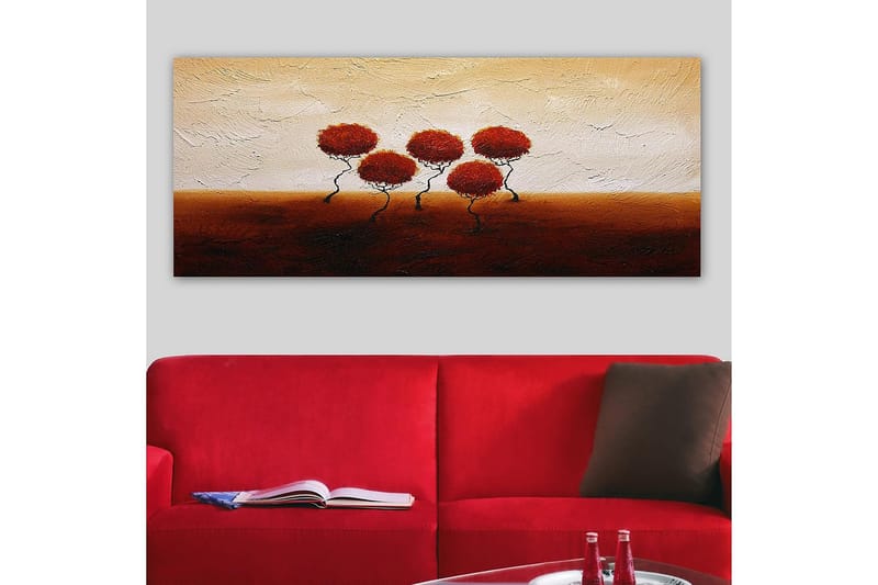 Canvastavla YTY Floral & Botanical Flerfärgad - 120x50 cm - Inredning - Tavlor & konst - Canvastavlor