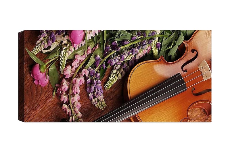 Canvastavla YTY Floral & Botanical Flerfärgad, 120x50 cm