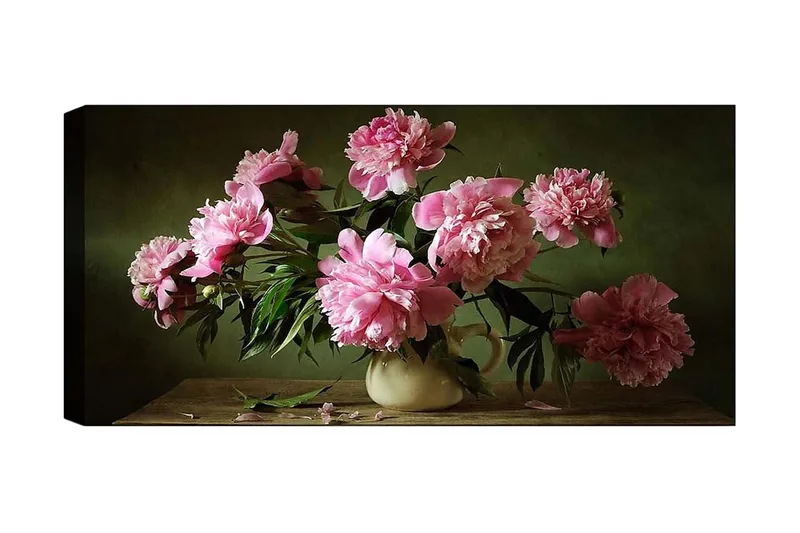 Canvastavla YTY Floral & Botanical Flerfärgad, 120x50 cm