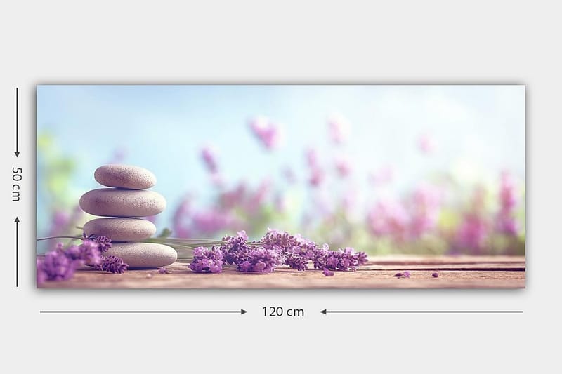 Canvastavla YTY Floral & Botanical Flerfärgad - 120x50 cm - Inredning - Tavlor & konst - Canvastavlor