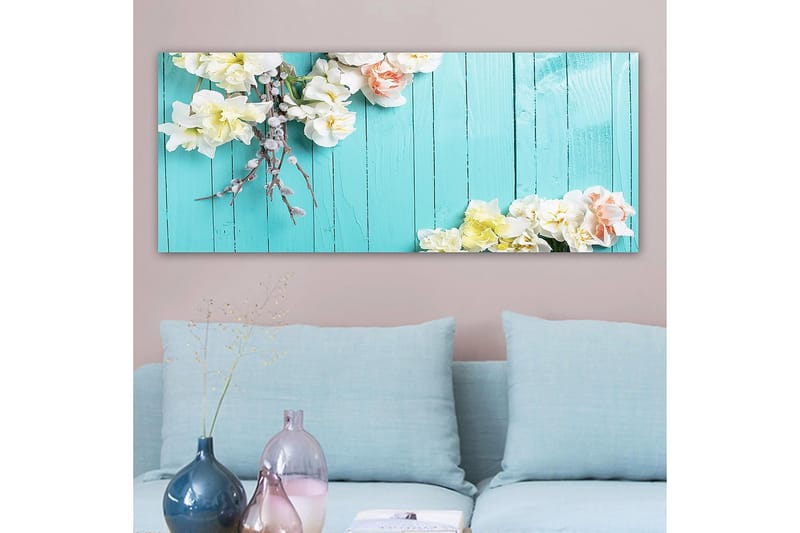 Canvastavla YTY Floral & Botanical Flerfärgad - 120x50 cm - Inredning - Tavlor & konst - Canvastavlor