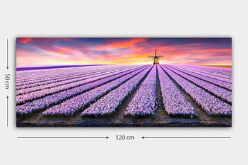 Canvastavla YTY Floral & Botanical Flerfärgad - 120x50 cm - Inredning - Tavlor & konst - Canvastavlor