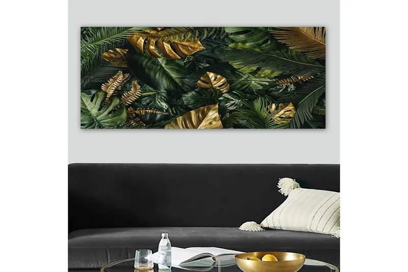 Canvastavla YTY Floral & Botanical Flerfärgad - 120x50 cm - Inredning - Tavlor & konst - Canvastavlor