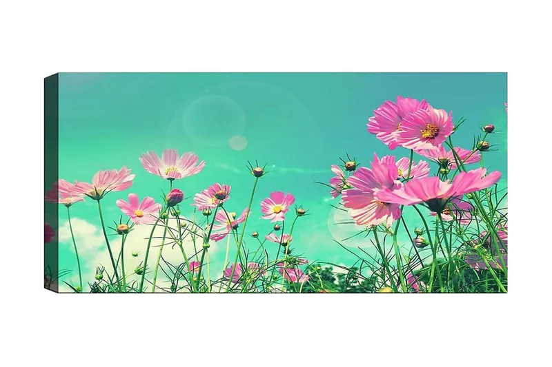 Canvastavla YTY Floral & Botanical Flerfärgad, 120x50 cm