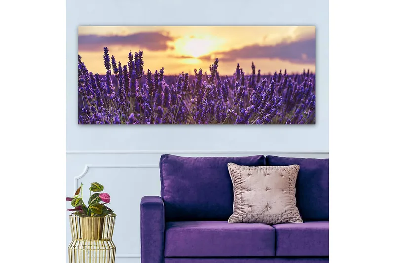 Canvastavla YTY Floral & Botanical Flerfärgad - 120x50 cm - Inredning - Tavlor & konst - Canvastavlor