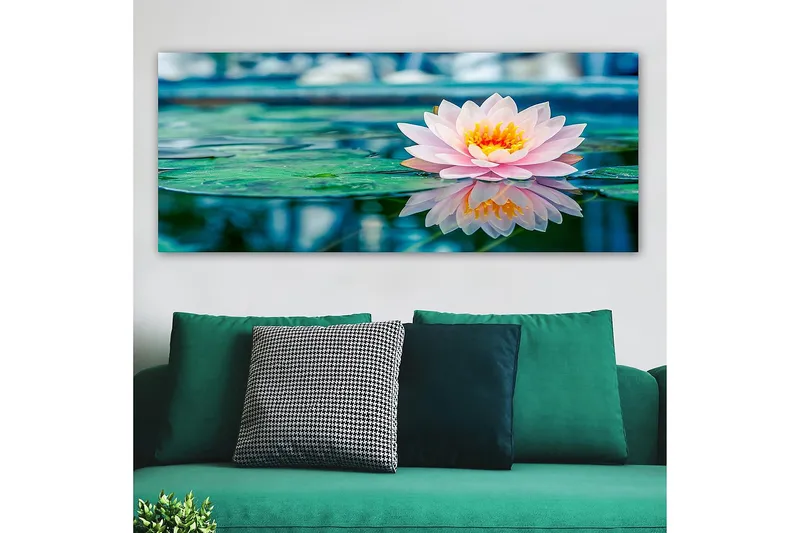 Canvastavla YTY Floral & Botanical Flerfärgad - 120x50 cm - Inredning - Tavlor & konst - Canvastavlor