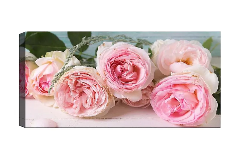 Canvastavla YTY Floral & Botanical Flerfärgad, 120x50 cm