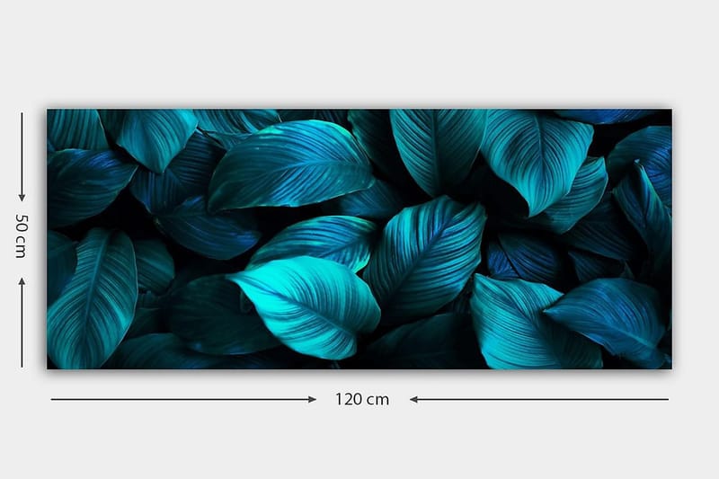 Canvastavla YTY Floral & Botanical Flerfärgad - 120x50 cm - Inredning - Tavlor & konst - Canvastavlor