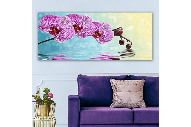 Canvastavla YTY Floral & Botanical Flerfärgad - 120x50 cm - Inredning - Tavlor & konst - Canvastavlor