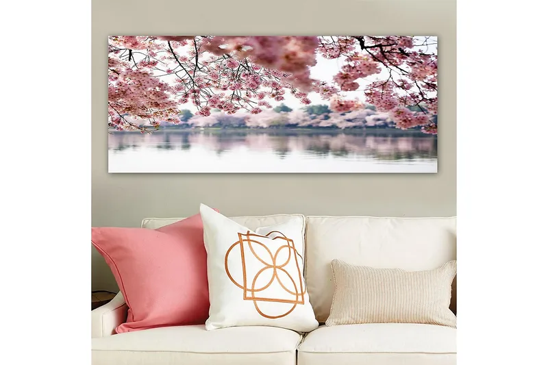 Canvastavla YTY Floral & Botanical Flerfärgad - 120x50 cm - Inredning - Tavlor & konst - Canvastavlor