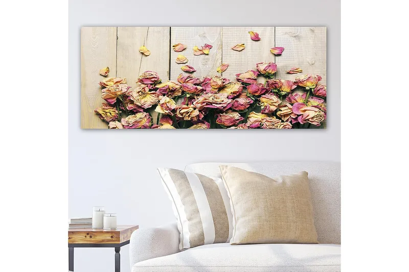Canvastavla YTY Floral & Botanical Flerfärgad - 120x50 cm - Inredning - Tavlor & konst - Canvastavlor