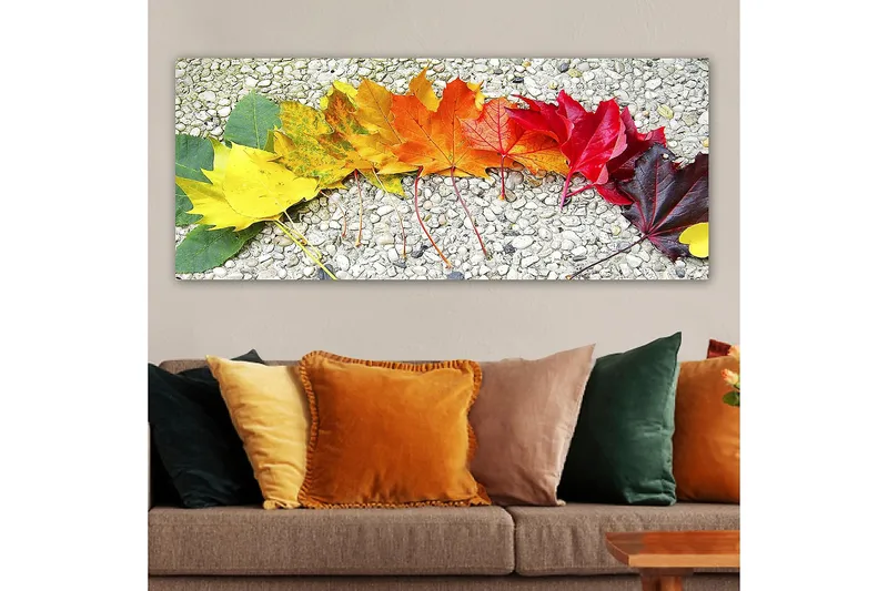 Canvastavla YTY Floral & Botanical Flerfärgad - 120x50 cm - Inredning - Tavlor & konst - Canvastavlor