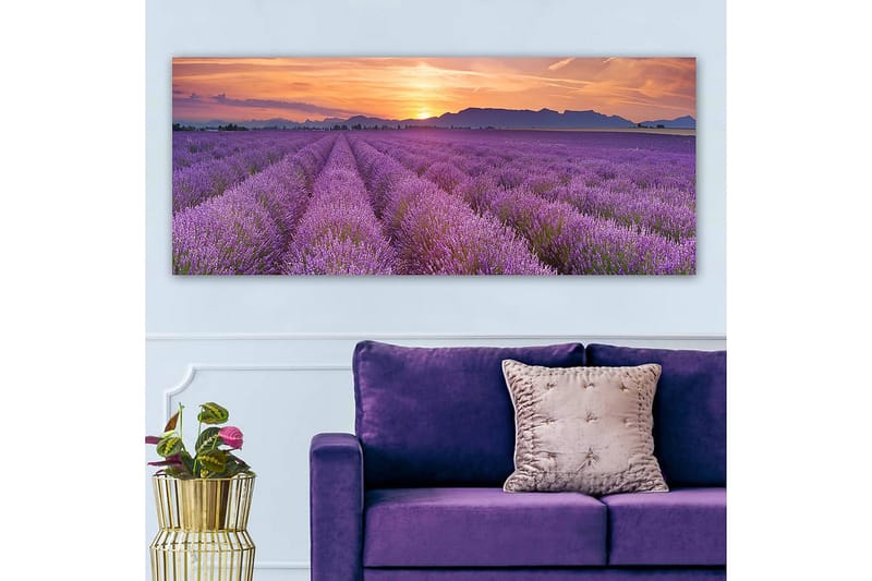 Canvastavla YTY Floral & Botanical Flerfärgad - 120x50 cm - Inredning - Tavlor & konst - Canvastavlor