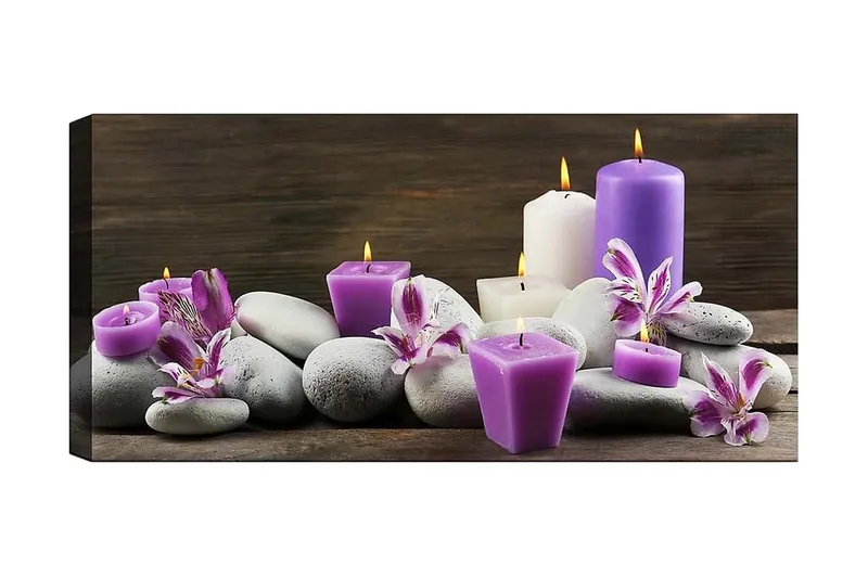 Canvastavla YTY Floral & Botanical Flerfärgad, 120x50 cm