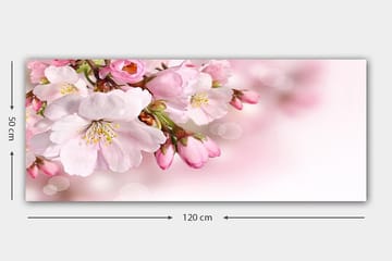 Canvastavla YTY Floral & Botanical Flerfärgad - 120x50 cm - Inredning - Tavlor & konst - Canvastavlor