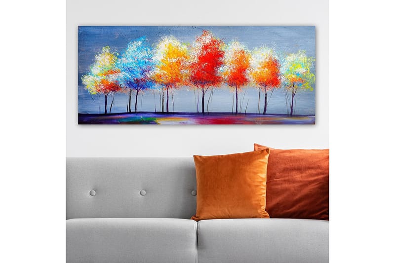 Canvastavla YTY Floral & Botanical Flerfärgad - 120x50 cm - Inredning - Tavlor & konst - Canvastavlor