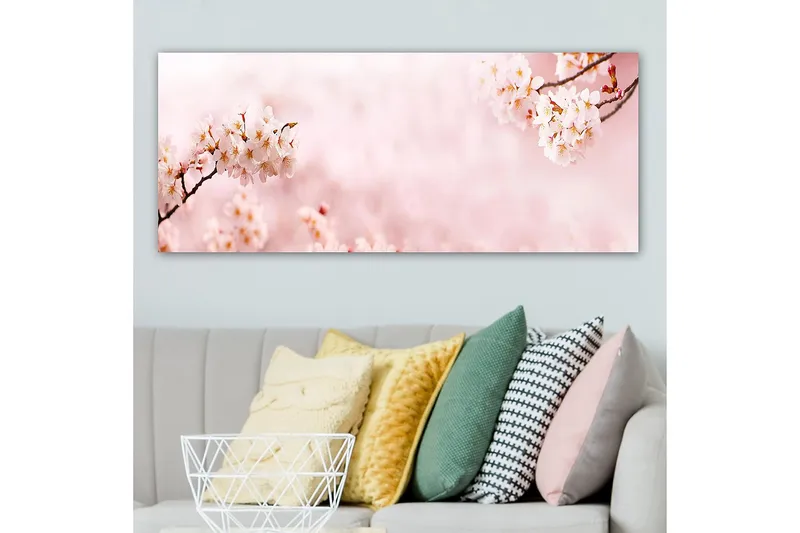 Canvastavla YTY Floral & Botanical Flerfärgad - 120x50 cm - Inredning - Tavlor & konst - Canvastavlor