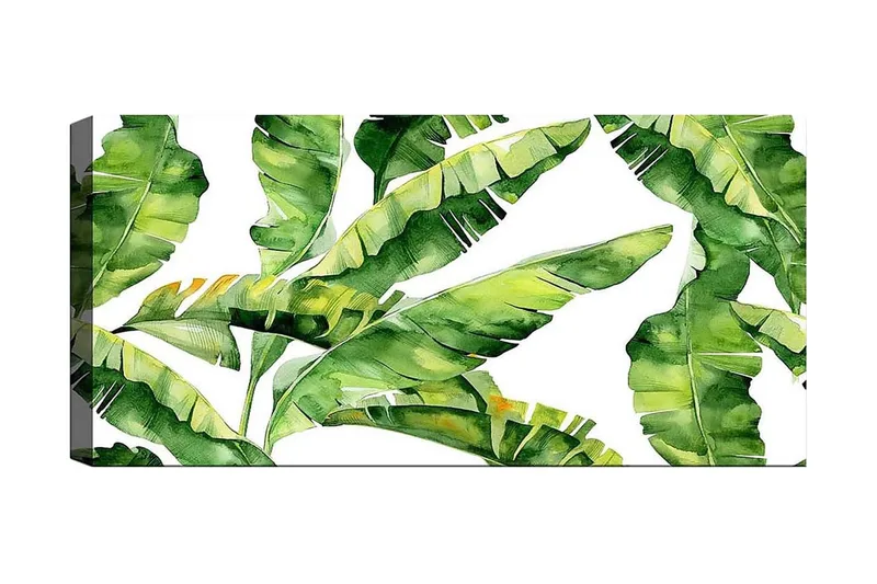 Canvastavla YTY Floral & Botanical Flerfärgad, 120x50 cm