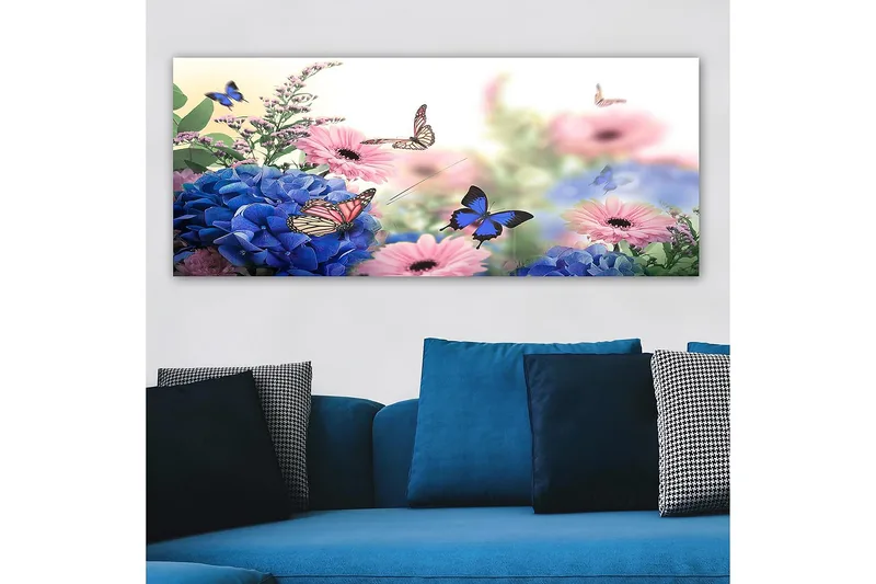Canvastavla YTY Floral & Botanical Flerfärgad - 120x50 cm - Inredning - Tavlor & konst - Canvastavlor