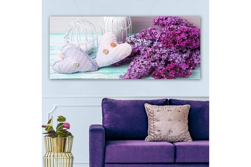 Canvastavla YTY Floral & Botanical Flerfärgad - 120x50 cm - Inredning - Tavlor & konst - Canvastavlor