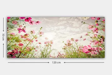 Canvastavla YTY Floral & Botanical Flerfärgad - 120x50 cm - Inredning - Tavlor & konst - Canvastavlor
