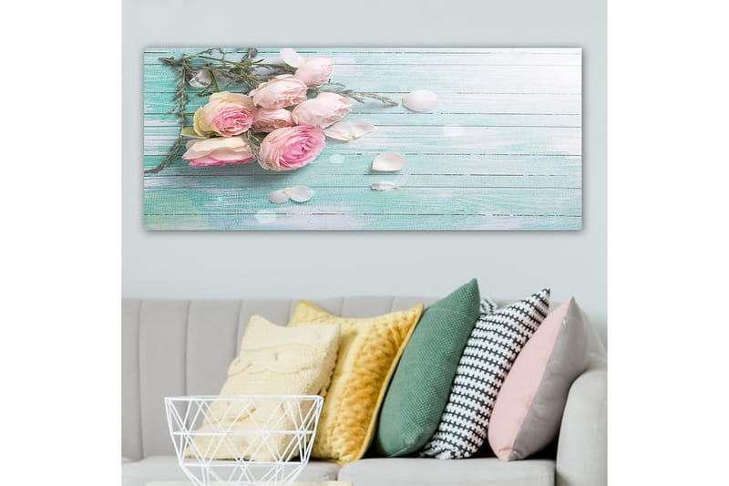 Canvastavla YTY Floral & Botanical Flerfärgad - 120x50 cm - Inredning - Tavlor & konst - Canvastavlor
