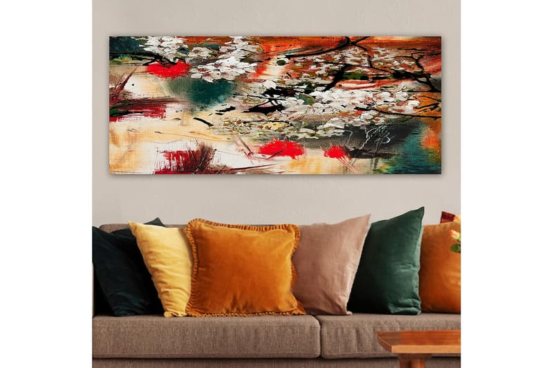 Canvastavla YTY Floral & Botanical Flerfärgad - 120x50 cm - Inredning - Tavlor & konst - Canvastavlor