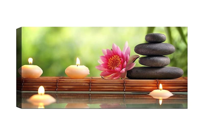 Canvastavla YTY Floral & Botanical Flerfärgad, 120x50 cm