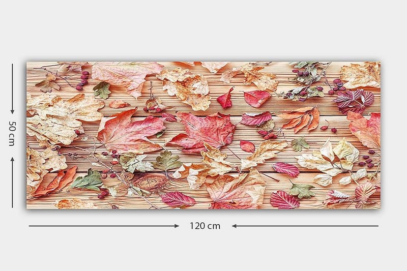 Canvastavla YTY Floral & Botanical Flerfärgad - 120x50 cm - Inredning - Tavlor & konst - Canvastavlor