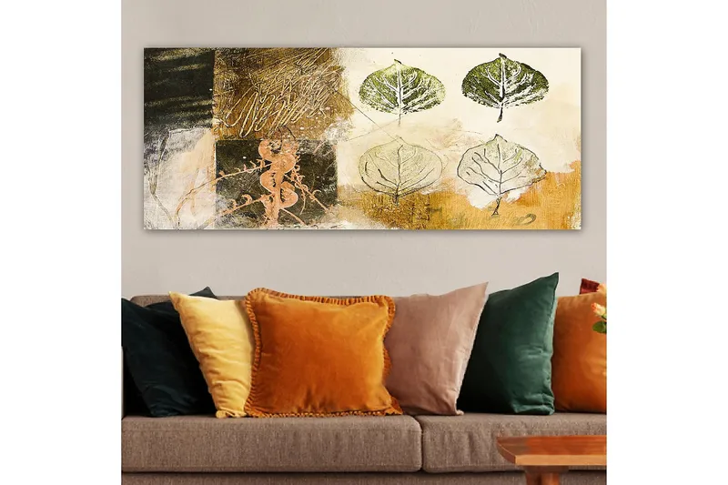 Canvastavla YTY Floral & Botanical Flerfärgad - 120x50 cm - Inredning - Tavlor & konst - Canvastavlor