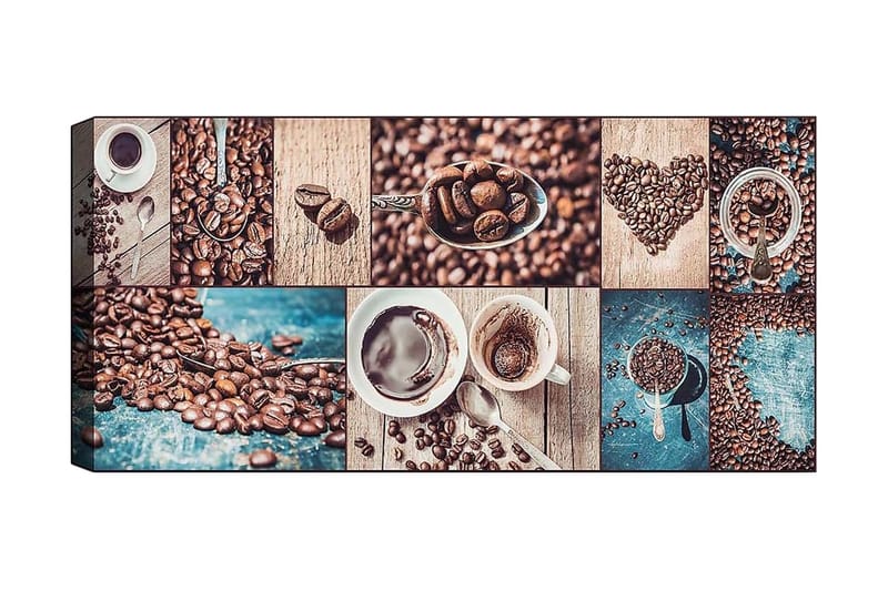 Canvastavla YTY Food & Beverage Flerfärgad - 120x50 cm - Inredning - Tavlor & konst - Canvastavlor