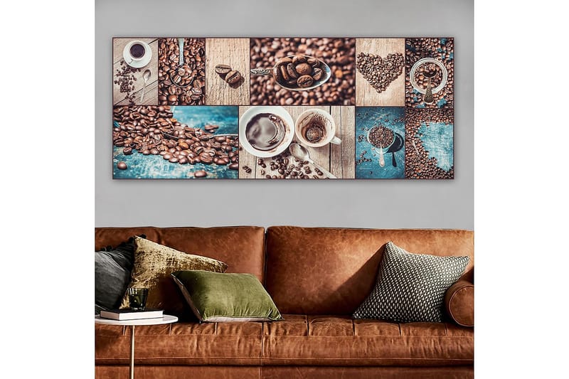 Canvastavla YTY Food & Beverage Flerfärgad - 120x50 cm - Inredning - Tavlor & konst - Canvastavlor