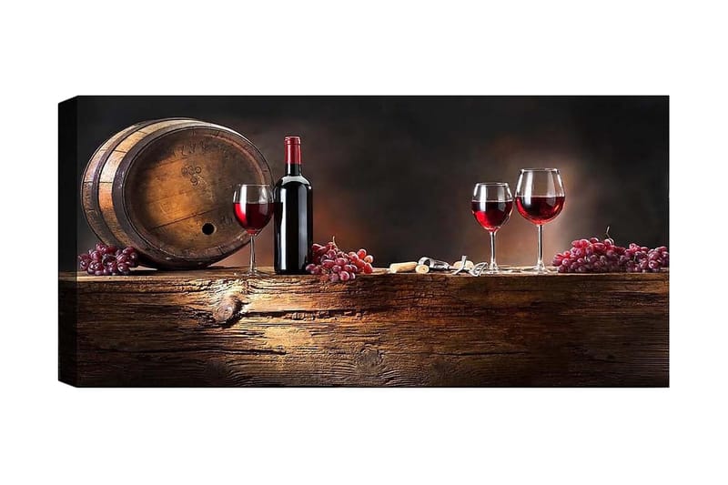 Canvastavla YTY Food & Beverage Flerfärgad - 120x50 cm - Inredning - Tavlor & konst - Canvastavlor