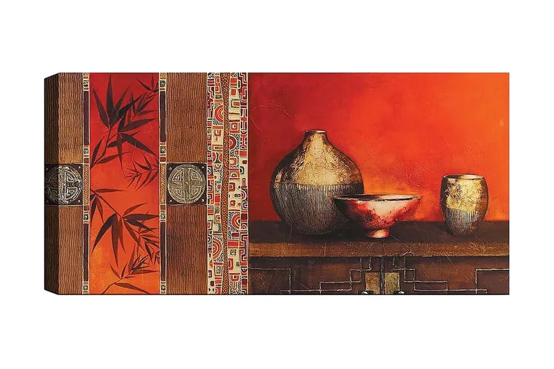 Canvastavla YTY Food & Beverage Flerfärgad, 120x50 cm