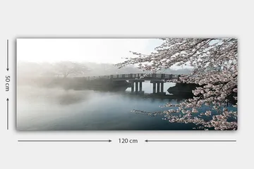 Canvastavla YTY Landscape & Nature Flerfärgad - 120x50 cm - Inredning - Tavlor & konst - Canvastavlor