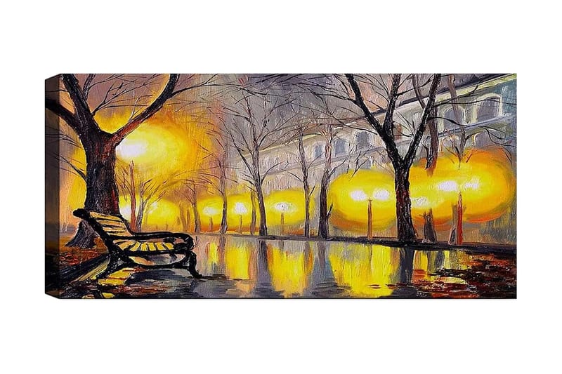 Canvastavla YTY Landscape & Nature Flerfärgad - 120x50 cm - Inredning - Tavlor & konst - Canvastavlor