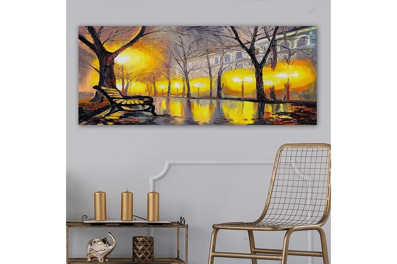 Canvastavla YTY Landscape & Nature Flerfärgad - 120x50 cm - Inredning - Tavlor & konst - Canvastavlor