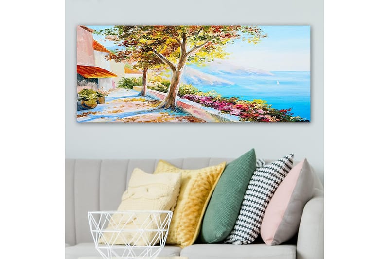 Canvastavla YTY Landscape & Nature Flerfärgad - 120x50 cm - Inredning - Tavlor & konst - Canvastavlor