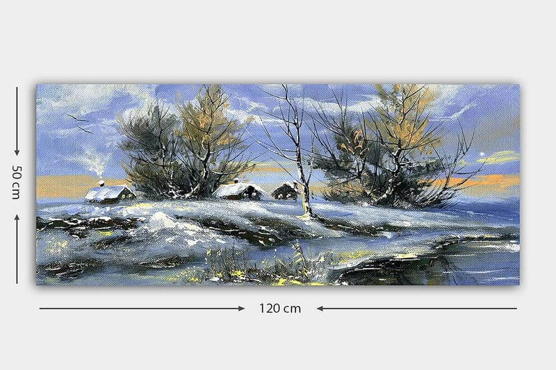 Canvastavla YTY Landscape & Nature Flerfärgad - 120x50 cm - Inredning - Tavlor & konst - Canvastavlor