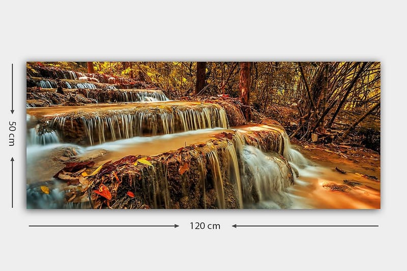 Canvastavla YTY Landscape & Nature Flerfärgad - 120x50 cm - Inredning - Tavlor & konst - Canvastavlor