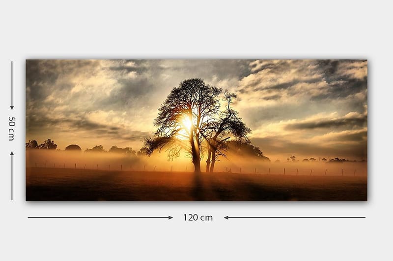 Canvastavla YTY Landscape & Nature Flerfärgad - 120x50 cm - Inredning - Tavlor & konst - Canvastavlor