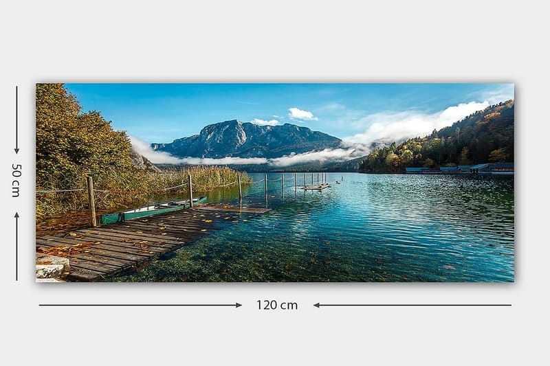 Canvastavla YTY Landscape & Nature Flerfärgad - 120x50 cm - Inredning - Tavlor & konst - Canvastavlor