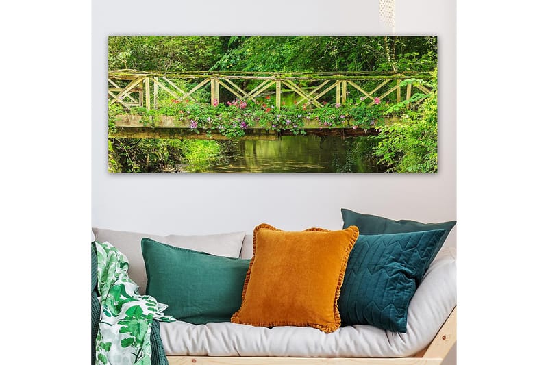 Canvastavla YTY Landscape & Nature Flerfärgad - 120x50 cm - Inredning - Tavlor & konst - Canvastavlor