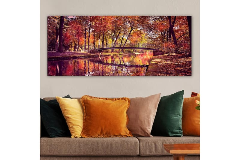 Canvastavla YTY Landscape & Nature Flerfärgad - 120x50 cm - Inredning - Tavlor & konst - Canvastavlor