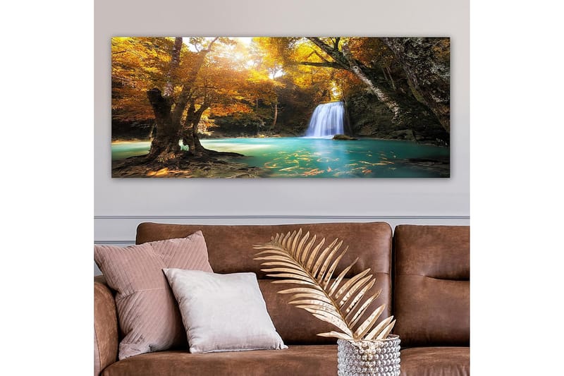 Canvastavla YTY Landscape & Nature Flerfärgad - 120x50 cm - Inredning - Tavlor & konst - Canvastavlor