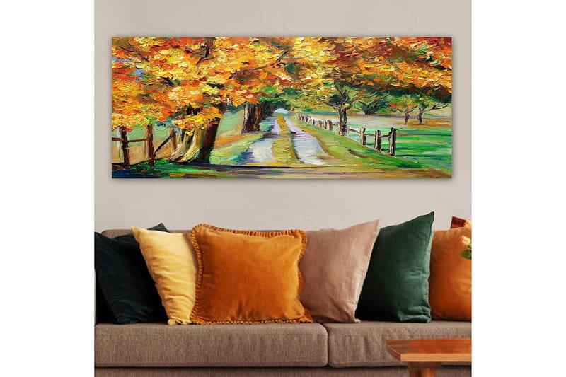 Canvastavla YTY Landscape & Nature Flerfärgad - 120x50 cm - Inredning - Tavlor & konst - Canvastavlor