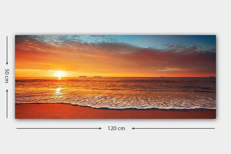 Canvastavla YTY Landscape & Nature Flerfärgad - 120x50 cm - Inredning - Tavlor & konst - Canvastavlor