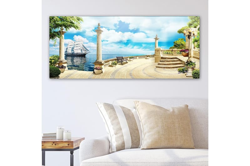 Canvastavla YTY Landscape & Nature Flerfärgad - 120x50 cm - Inredning - Tavlor & konst - Canvastavlor