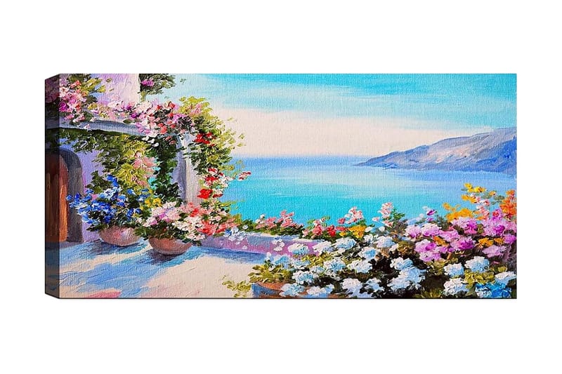Canvastavla YTY Landscape & Nature Flerfärgad - 120x50 cm - Inredning - Tavlor & konst - Canvastavlor